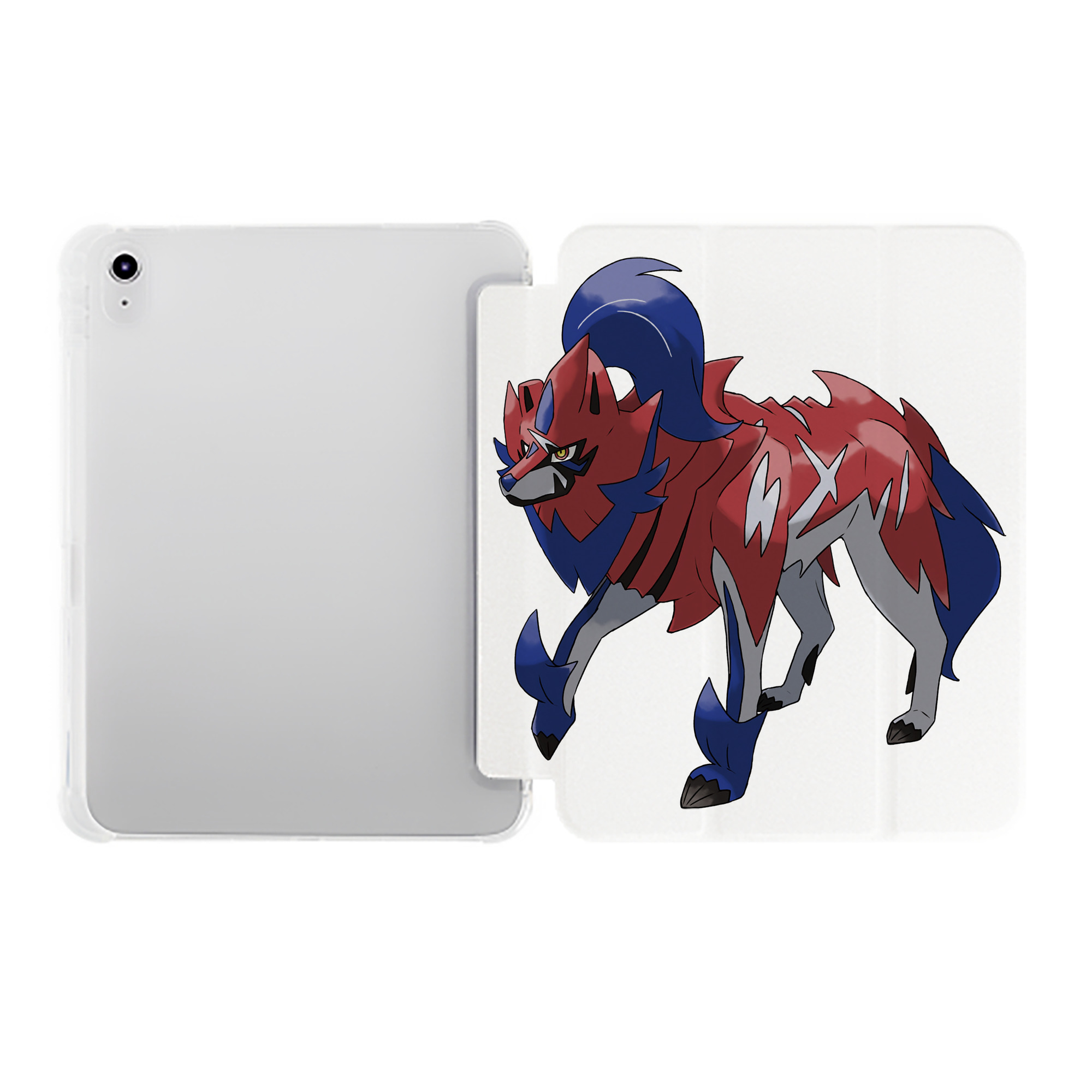 （画像用） ポケットモンスター Pokémon IPad ケース ペン収納付き 三つ折りスタンド PUレザー×シリコン 対応機種9.5/10.5/10.9インチ